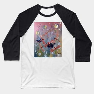 Dragonflies Baseball T-Shirt